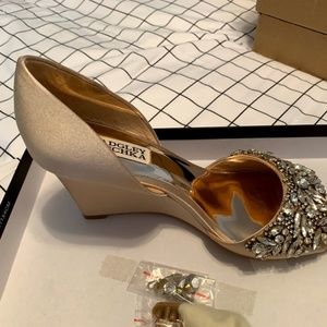 Badgley Mischka Hardy Wedges